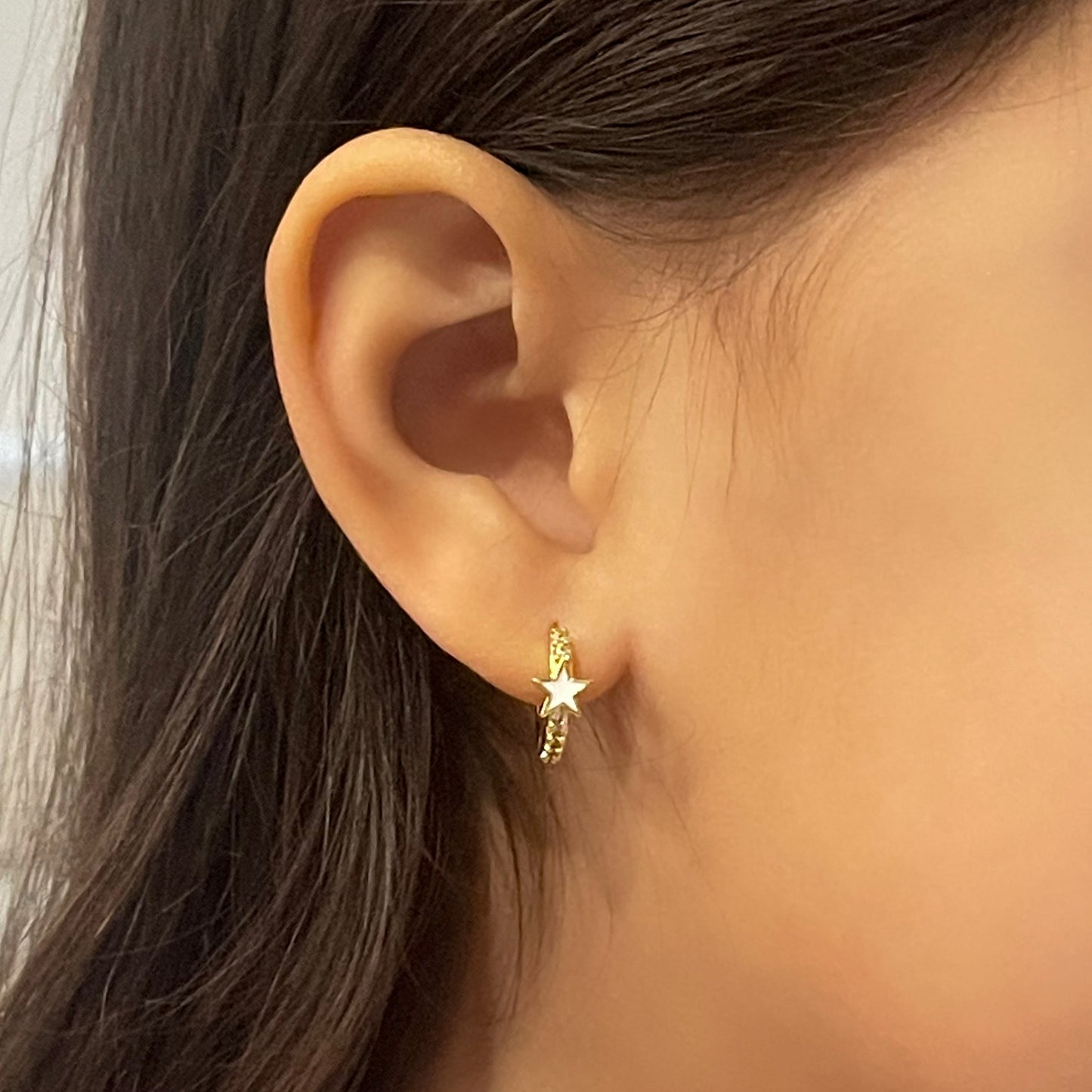 Mini Star Earrings