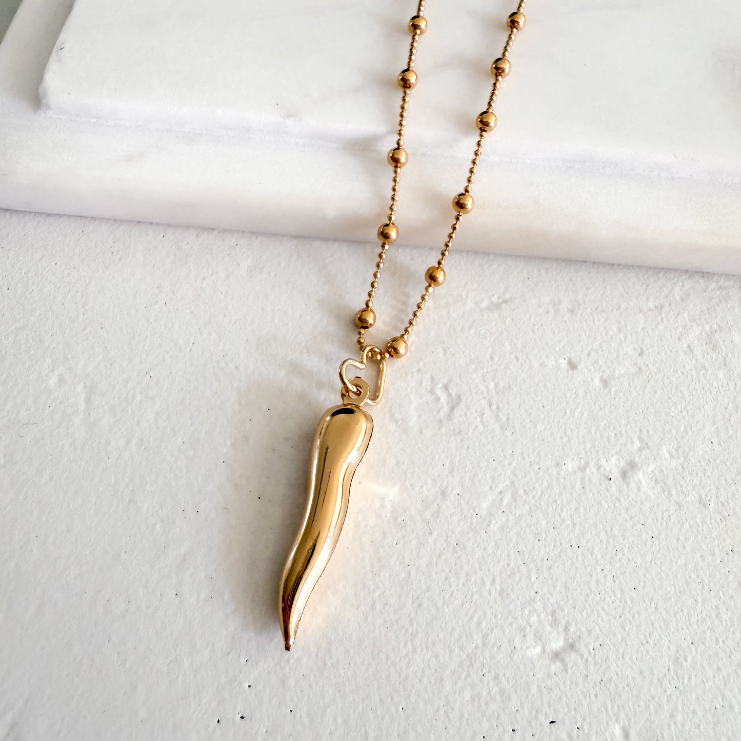 Chili pepper necklace