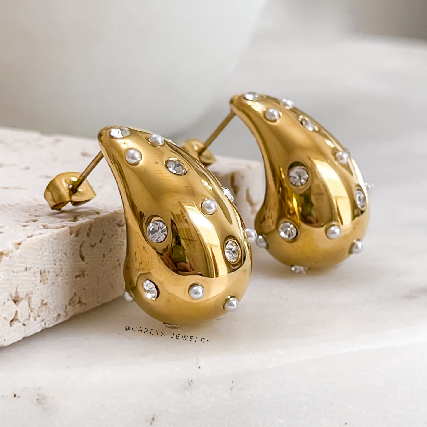 Renya Gold Earrings
