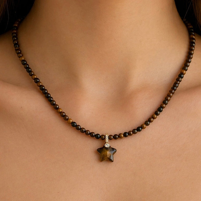 Tiger-Eye Necklace