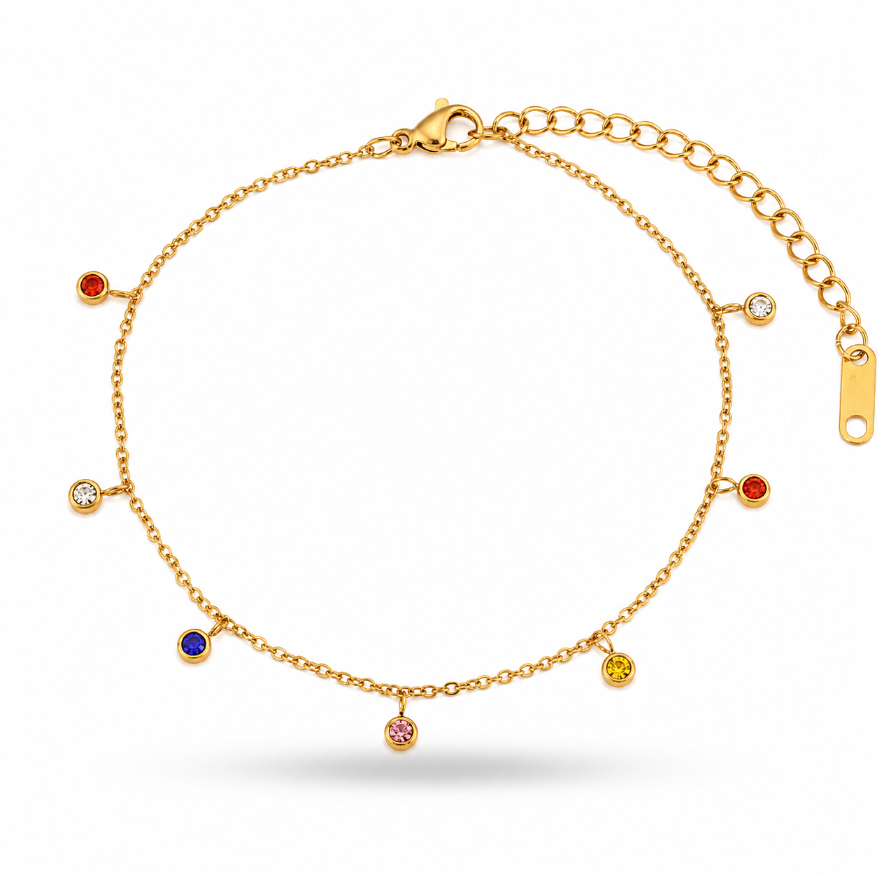 Multicolor Anklet