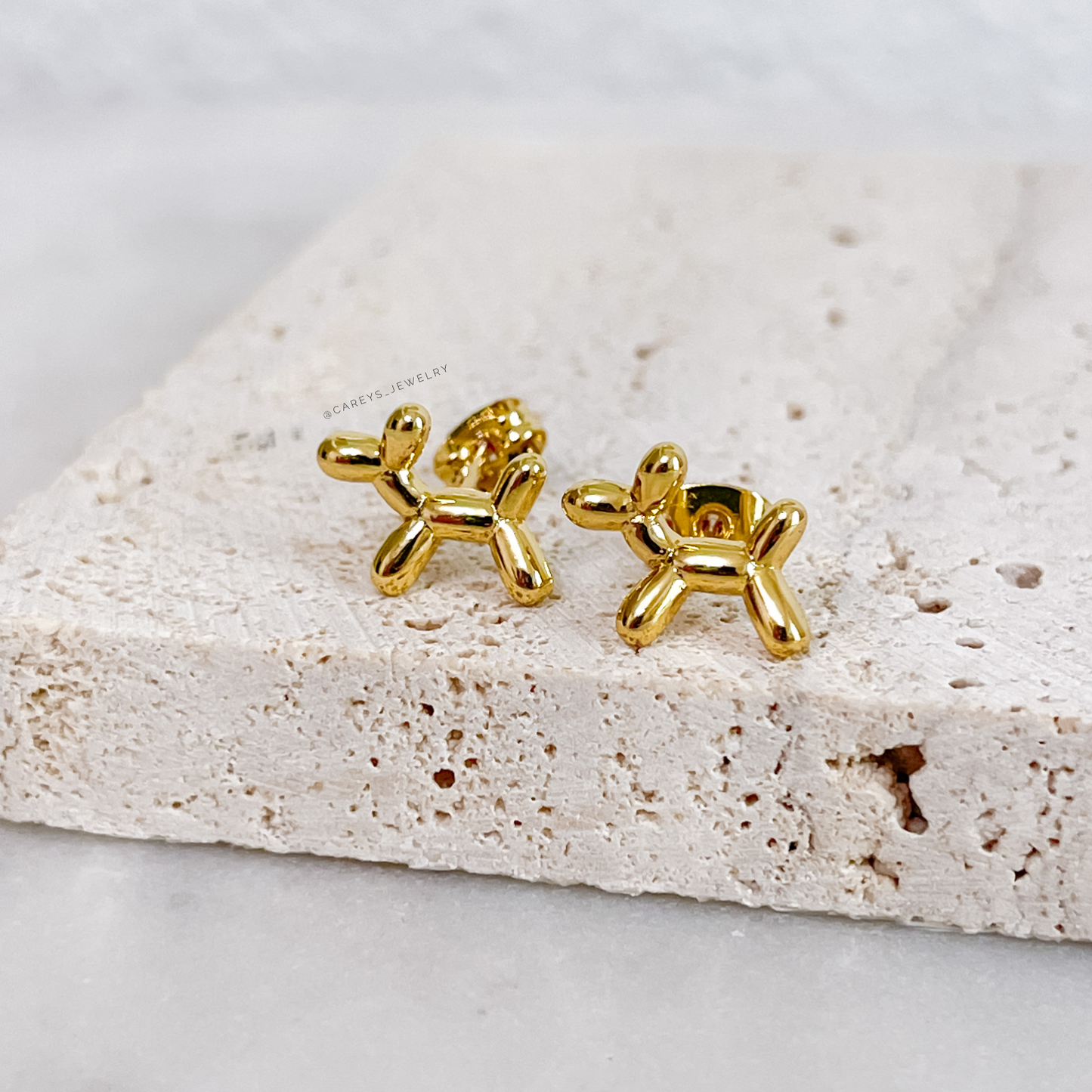 Balloon Dog Earrings