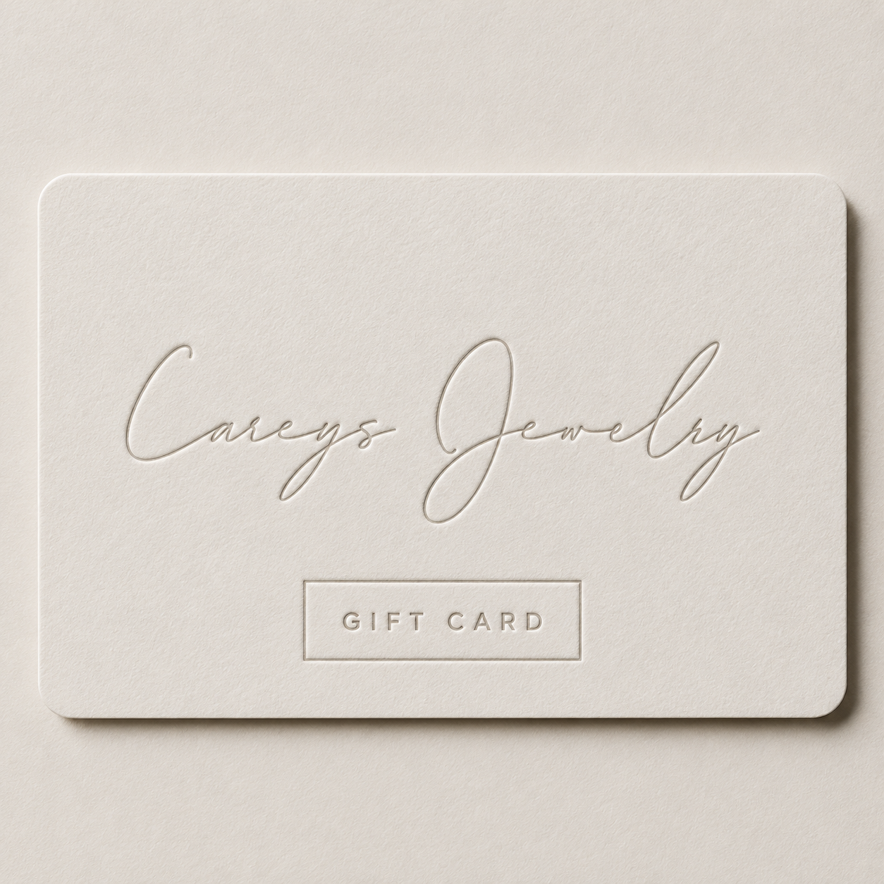 GIFT CARD