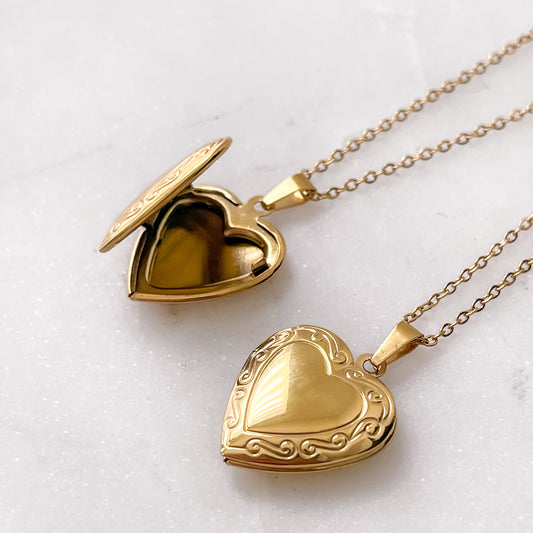 Heart Locket Necklace