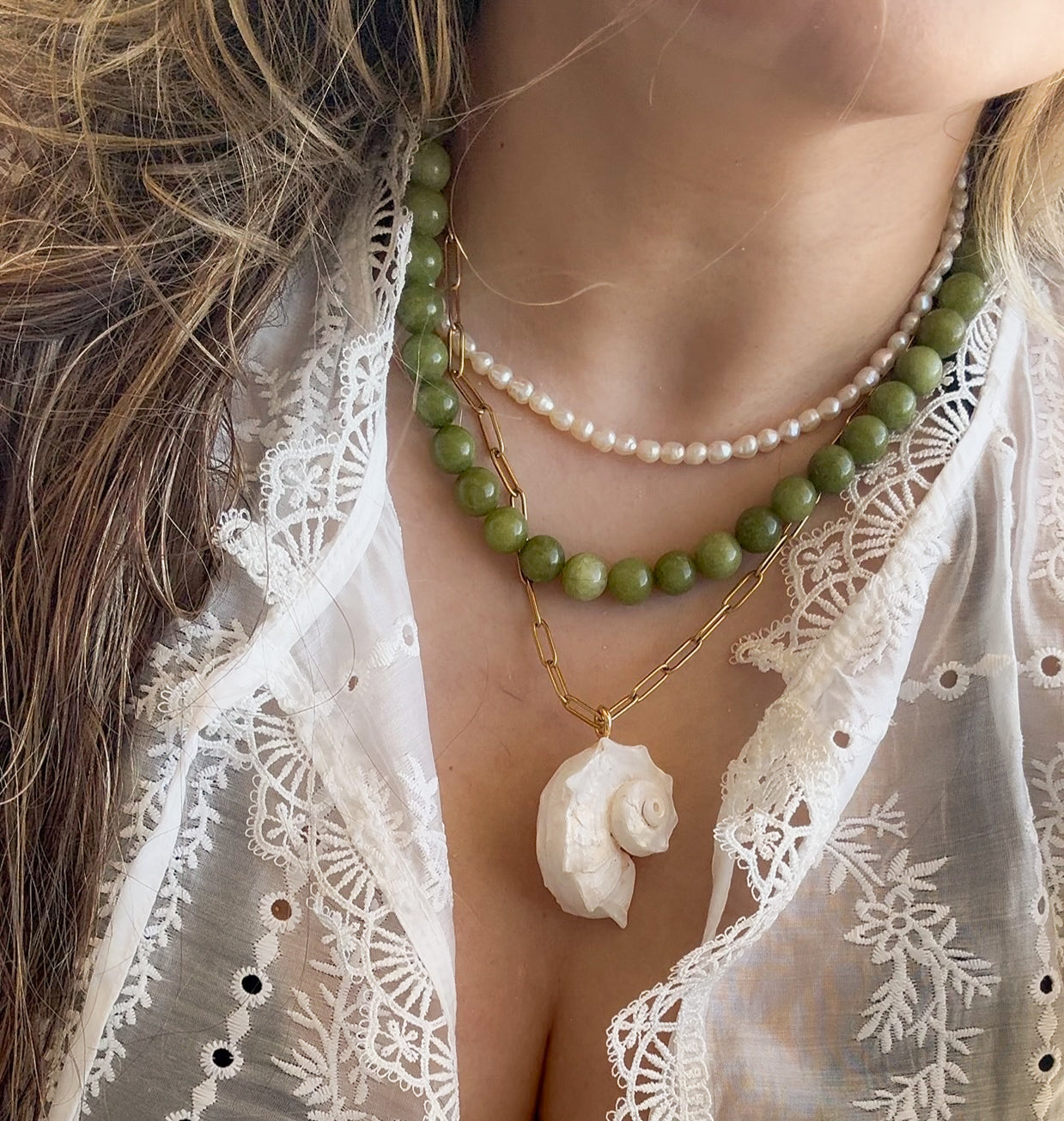 Natural Shell Necklace