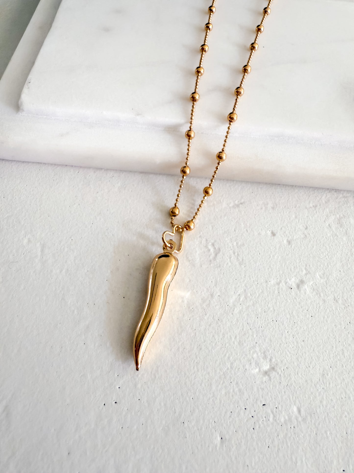 Chili pepper necklace