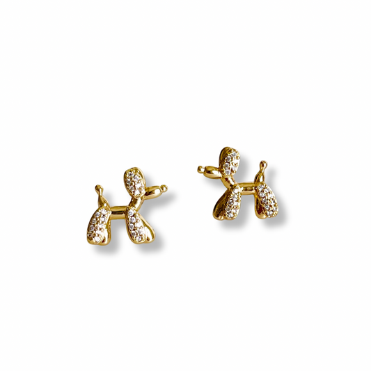 Balloon Dog Earrings