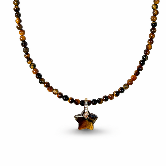 Tiger-Eye Necklace
