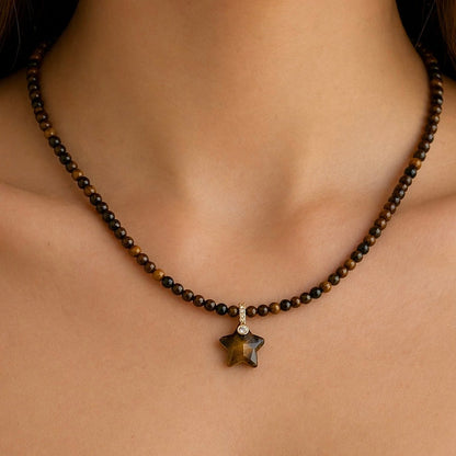 Tiger-Eye Necklace