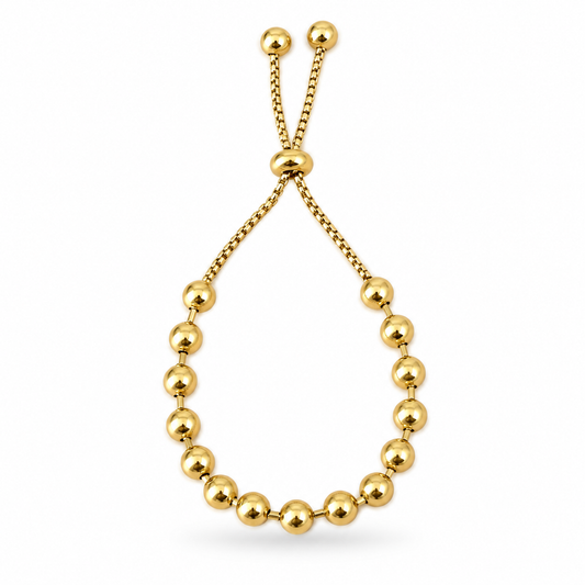 Gold Ball Bracelet