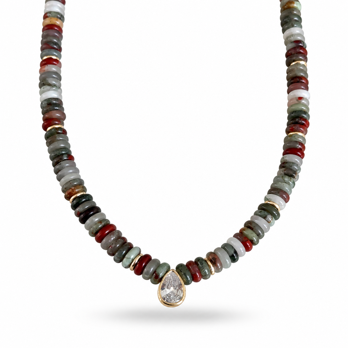 African Blood Pukka Necklace