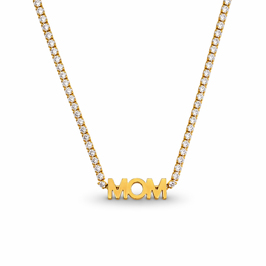 Mom Tennis Necklace