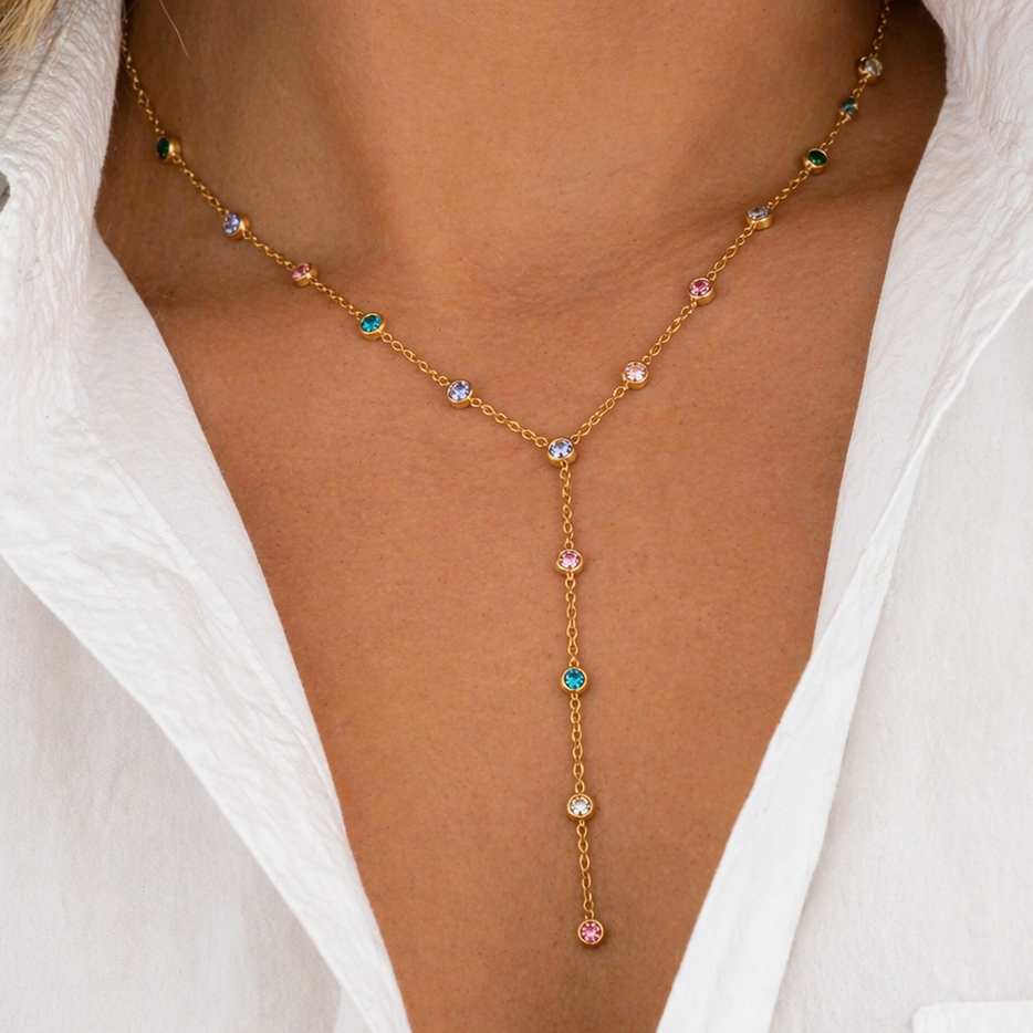 Multi Color Lariat