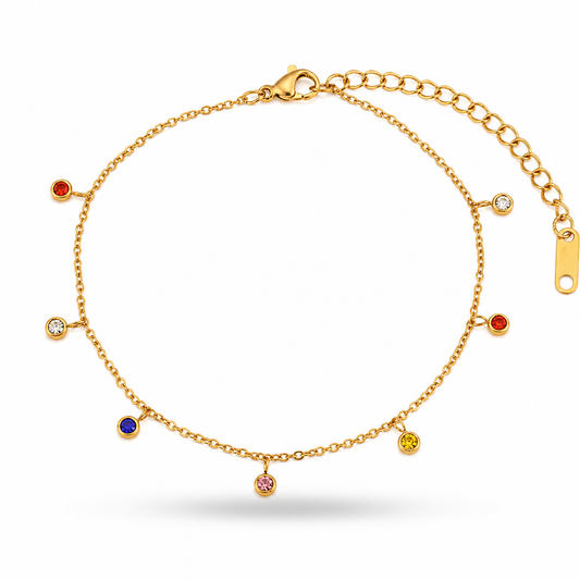 Multicolor Anklet