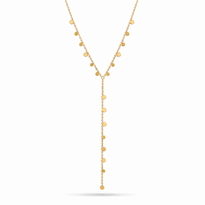 Disco Lariat Necklace