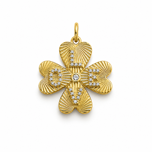 Love Clover Charm
