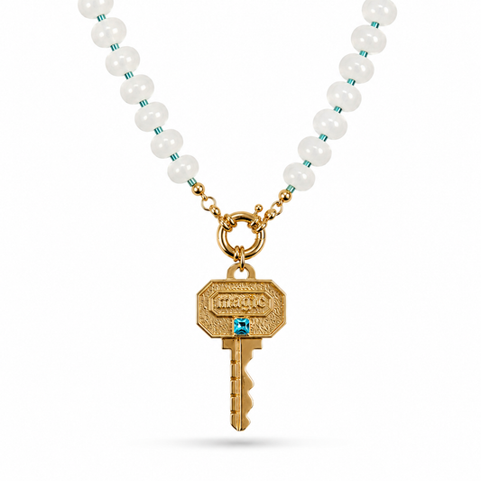 Magic Necklace + Magic Key Charm
