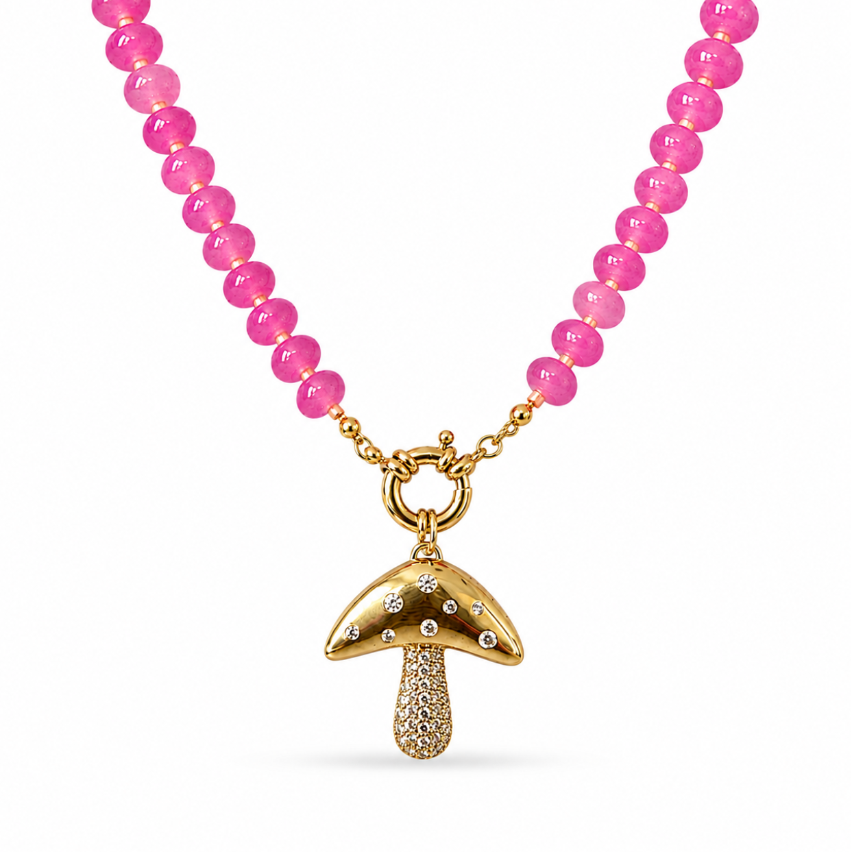 Mushroom Necklace