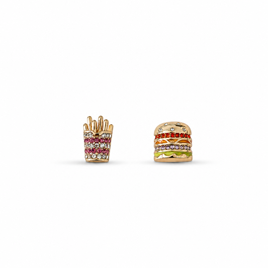 Hamburger / Fries Earrings