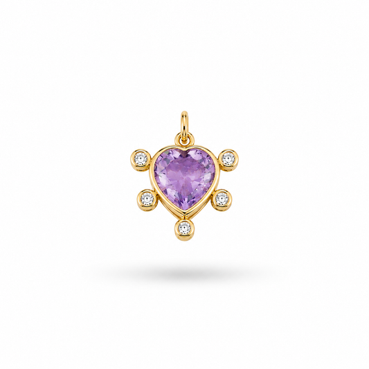 Purple Heart Charm