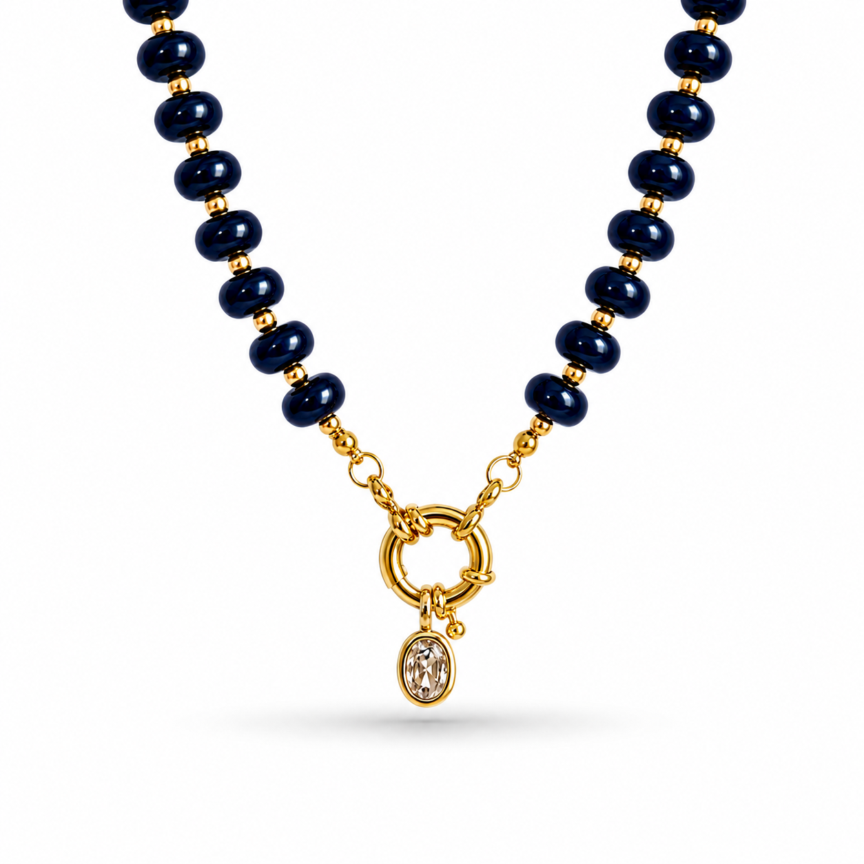Dark Blue Necklace