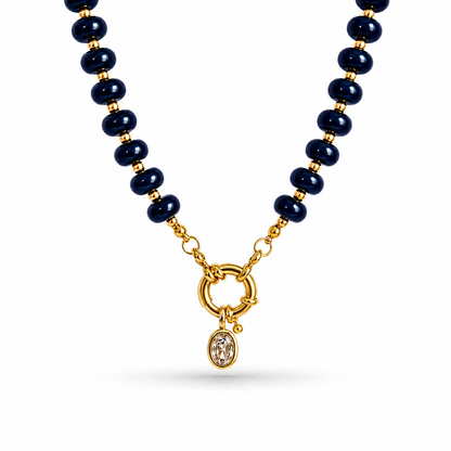 Dark Blue Necklace