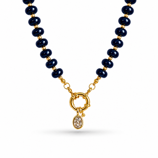 Dark Blue Necklace