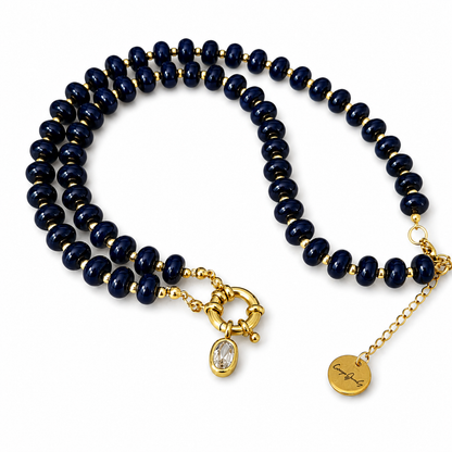 Dark Blue Necklace