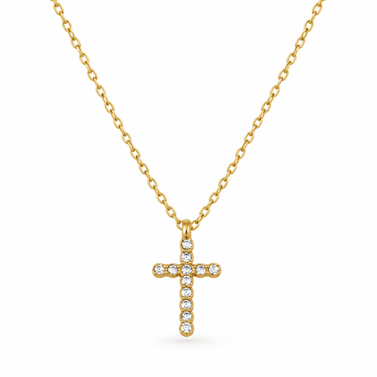 Mini Cross Necklace